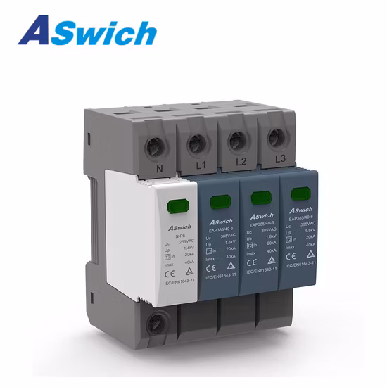 Dispositivo di protezione contro le sovratensioni solari AC monotrifase 40ka 420V