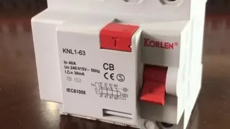 Interruttore differenziale Korlen RCCB F360 serie CB 63A