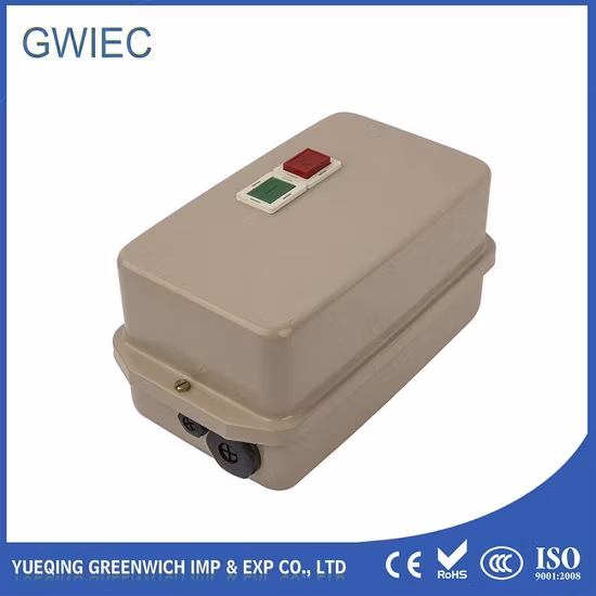 Avviatore magnetico trifase con presa GFCI con inserto pneumatico con buon servizio Ycq7