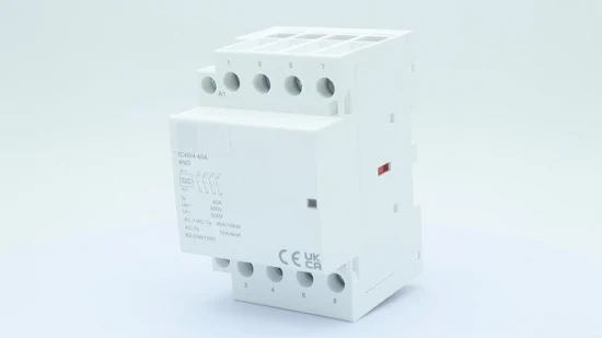 Contattore AC domestico di vendita calda e contattore di installazione modulare AC 40A 4NO