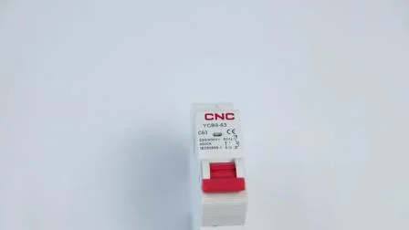 Mini interruttore automatico MCB Ycb9-63 C63 6ka 1p 2p 3p 4p 230/400V 63A a bassa tensione