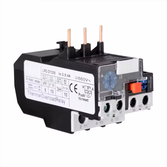 Sontuoec Relè di sovraccarico termico serie Lr2-D di alta qualità (TR2-D23), relè di protezione da sovraccarico magnetico elettromeccanico per contattori Cjx2/LC1-D